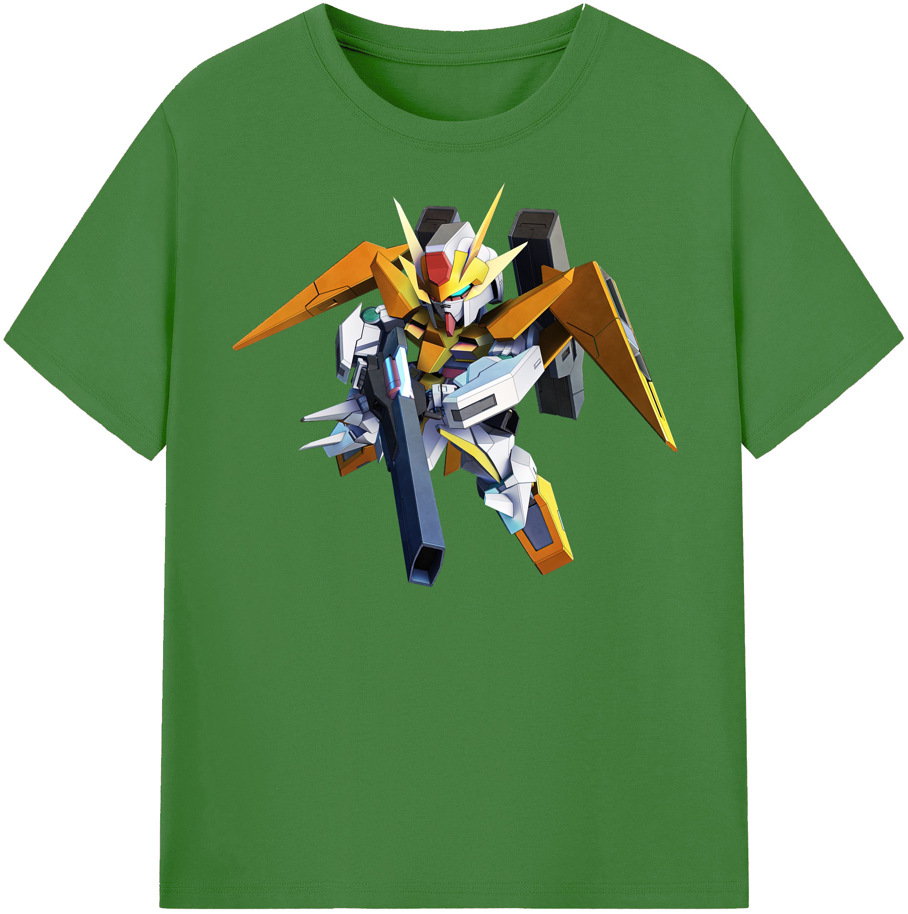 （画像用） 機動戦士ガンダム Mobile Suit Gundam レディースカジュアルプリントTシャツ（綿100％）